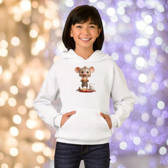 Souris Sweat - shirt à capuche de la Fille de Noël (Créateur téléchargé)