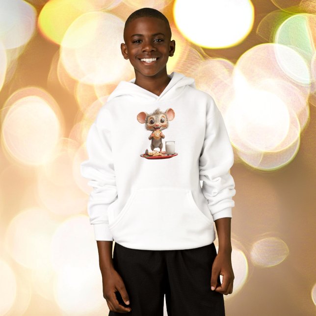 Souris Sweat - shirt à capuche du garçon de Noël (Créateur téléchargé)