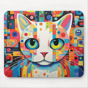 Souris Tapis Animaux de compagnie Portrait Peinture color