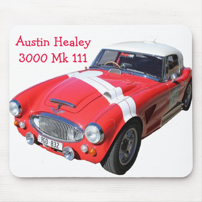 Souris Tapis Austin de souris+Healey+3000+Mk+111 (Devant)