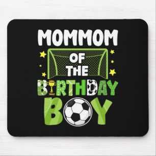 Souris Tapis de famille de football Mommom Fête d'anniver