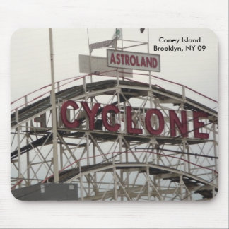 Souris Tapis de souris, montagnes russes de cyclone