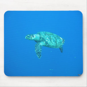 Souris tapis de souris' tortue de mers'