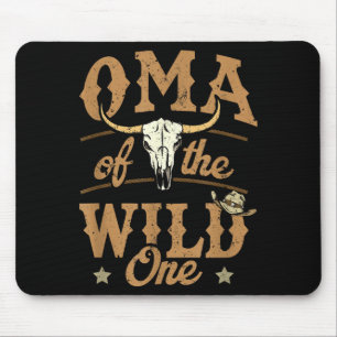 Souris Tapis d'Oma de la fête Cowboy Western Rodeo du Wil