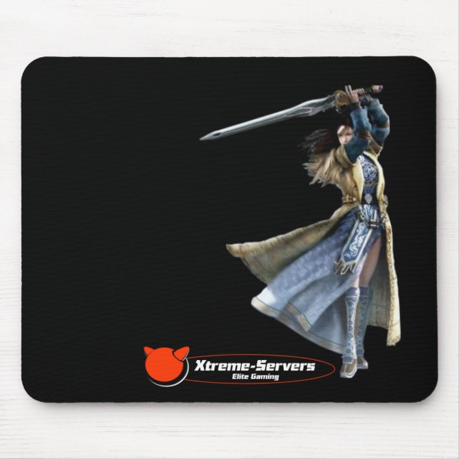 Souris tapis noir de mirgirl (Devant)