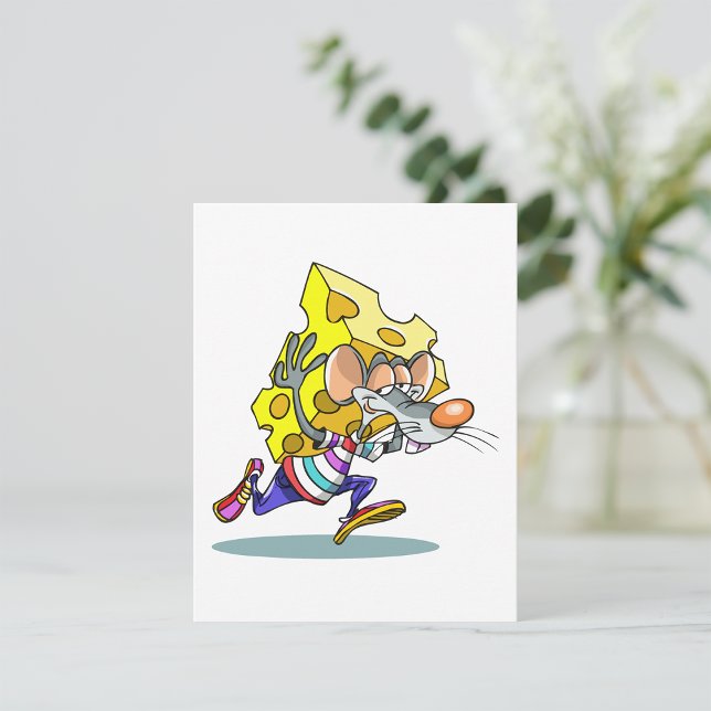 Souris transportant des invitations au fromage (Créateur téléchargé)