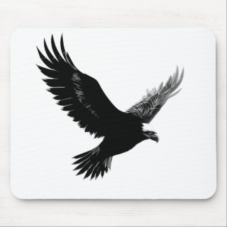 Souris 🦅 Wildlife Majesty Soaring Eagle Design tapis de