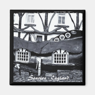 Sourton, HighwayMan Inn, Angleterre (Fridge Magnet