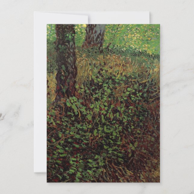 Sous-bois par Vincent van Gogh (Devant)