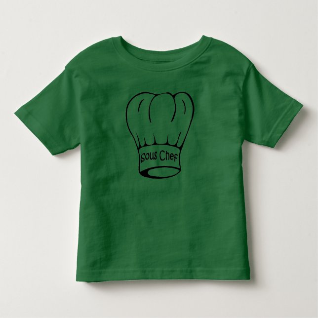 Sous Chef T-Shirt pour les enfants (Devant)