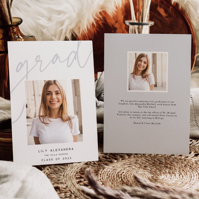 Sous-couche Grad | Faire-part d'obtention d'une li (Créateur téléchargé)