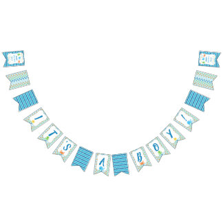 Sous la baleine de mer c'est une bannière de baby