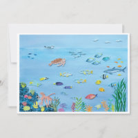 Sous la carte postale maritime
