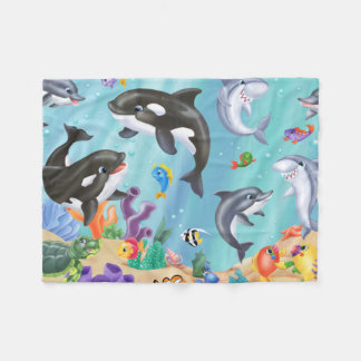 Sous la couverture de flanelle de mer