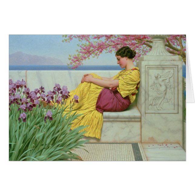 Sous la fleur qui accroche sur la branche, 1917 (Devant horizontal)