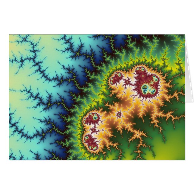 Sous La Forêt - Carte Fractale (Devant horizontal)