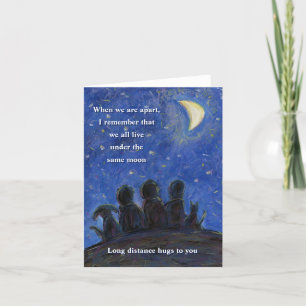 Sous la même Lune Art Cartes
