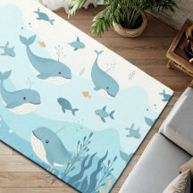 Sous la mer Baleines et poissons enfants