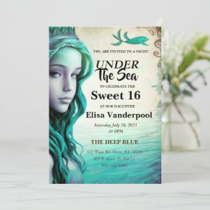 Sous la mer douce 16 Invitation
