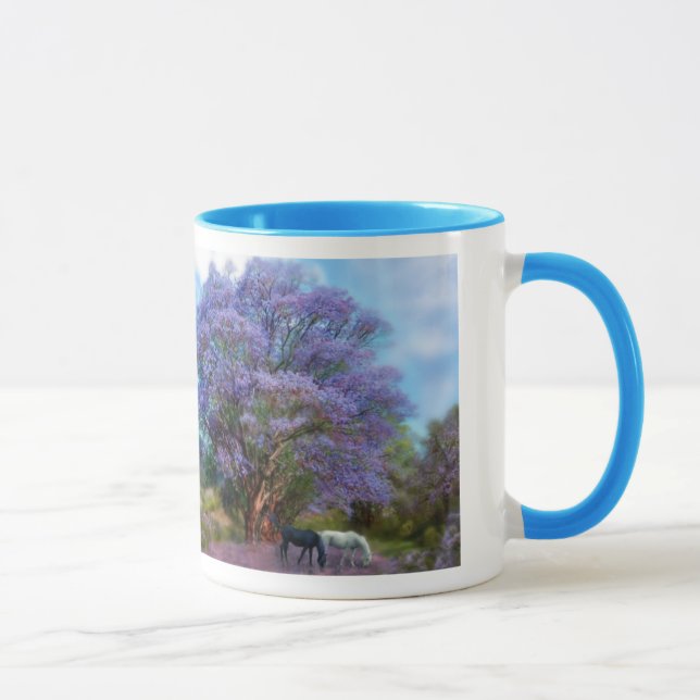 Sous la tasse de Jacaranda (Droite)