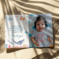 Sous le Carte de remerciements de fête d'anniversa