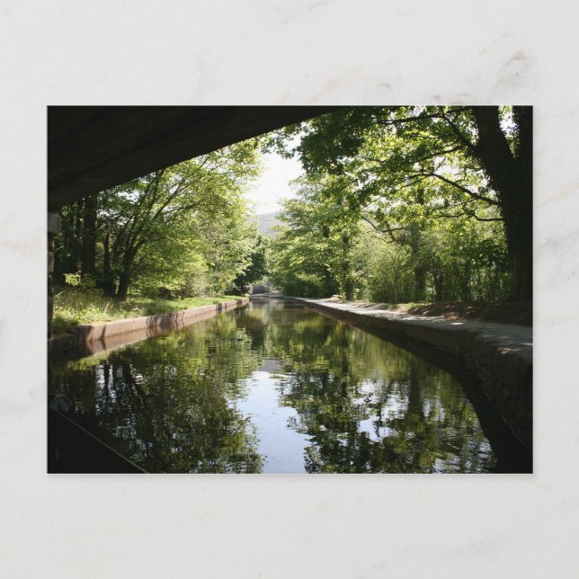 Sous le pont Llangollen Canal Carte postale (Devant)