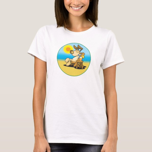 Sous le T-shirt de chien de The Sun (Devant)