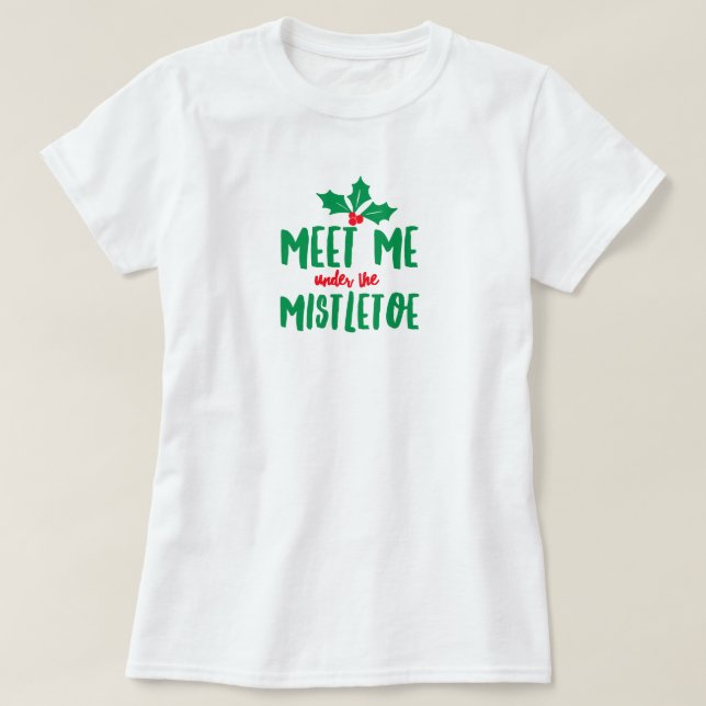 Sous le T-shirt Mistletoe (Design devant)