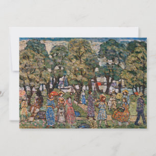 Sous les arbres de Maurice Prendergast, Beaux-arts
