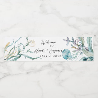 Sous les Étiquettes de la bouteille d'eau de médus