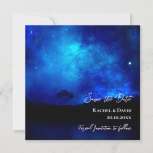 Sous les étoiles Night Sky Wedding Enregistrer la 