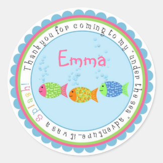 Sous les Stickers Poisson Mer