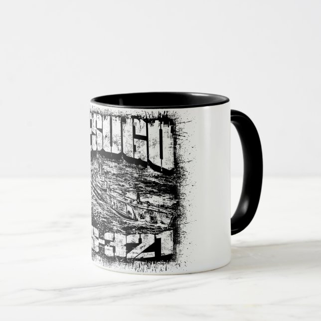 Sous-marin Besugo Combo Mug (Devant droit)