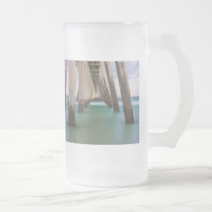 Sous Navarre Beach Pierr Verre Frosted Bière Mug