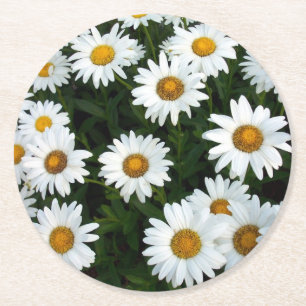 Sous-verre en papier Fleur de marguerite