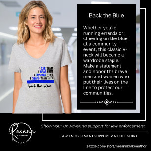 Soutenez le T-Shirt de la Loi pour les forces de l