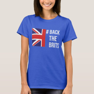 soutenez le T-shirt de tennis de Britanniques