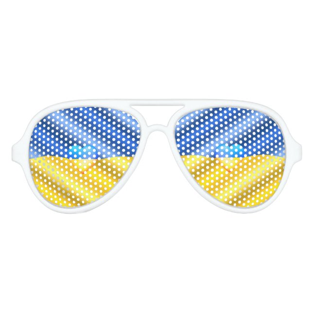 Soutenez les lunettes de soleil Ukraine (Devant)