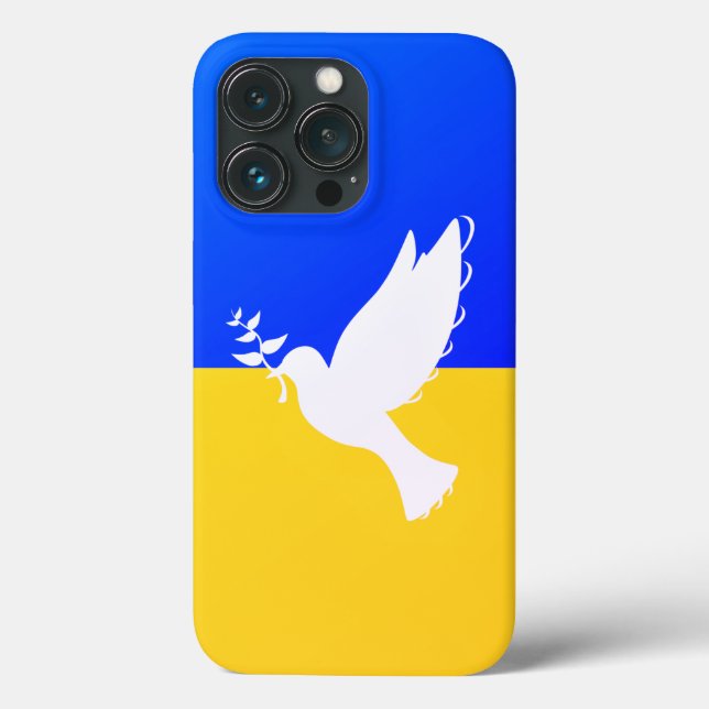 Soutenez l'Ukraine coque iphone Peace Dove - Liber (Verso)