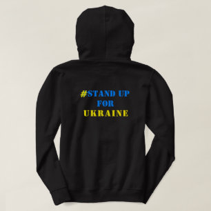 Soutenez l'Ukraine Sweat - shirt à capuche couleur