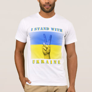 Soutenez L'Ukraine T-Shirt - Je Suis Avec L'Ukrain