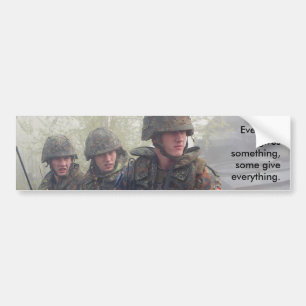 Soutenez Notre Stickers Bumper Troops