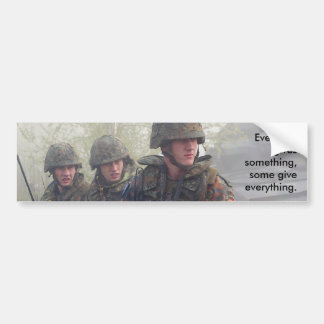 Soutenez Notre Stickers Bumper Troops
