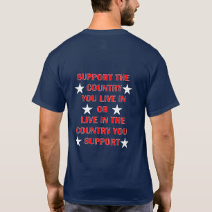 Soutenez votre pays (Retour) - T-shirt Homme de ba