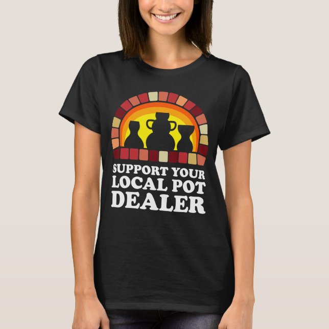 Soutenez votre T-Shirt de concessionnaire de poste (Devant)