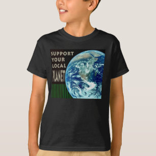 Soutenez votre T-shirt Planète locale pour enfant