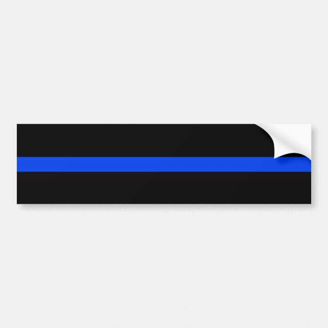 SOUTENIR LE Sticker Bumper DE LA POLICE (Devant)