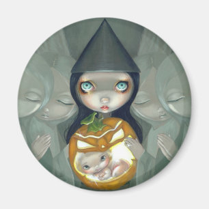 "Soutenu aimant de citrouille"