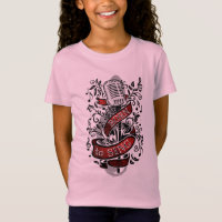 Soutenu pour chanter des T-shirts