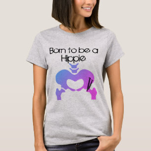 Soutenu pour être un pourpre Hue du T-shirt des